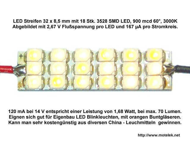 12 Volt LED Streifen